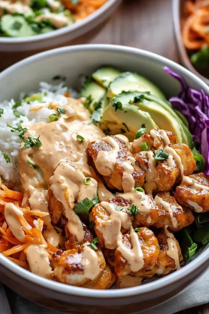 Bang Bang Chicken Bowl