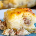 Biscuits and Gravy Casserole