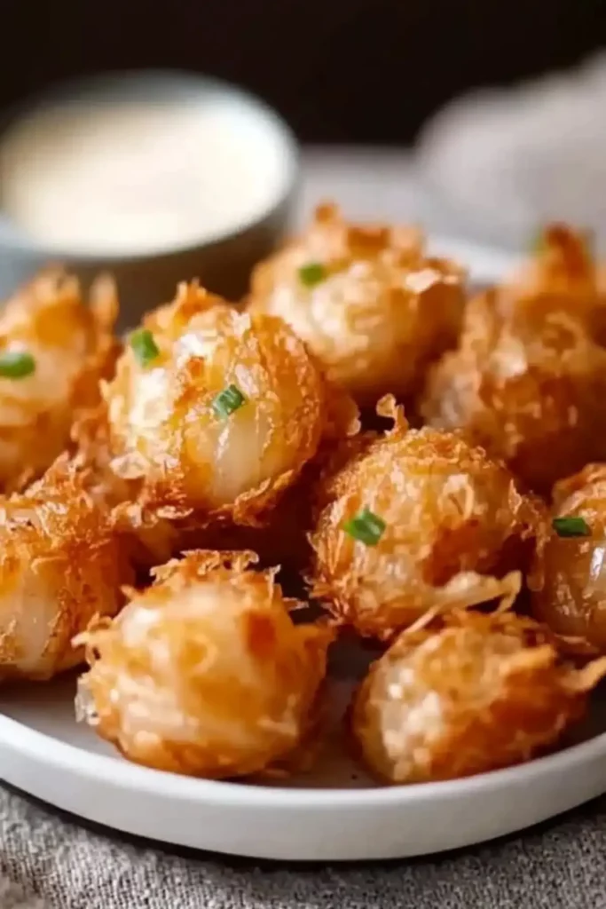 Bite Sized Blooming Onions