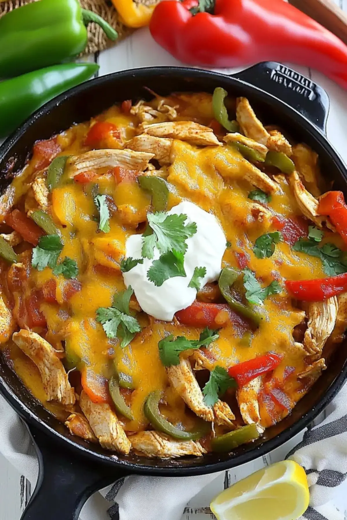 Chicken Fajita Casserole