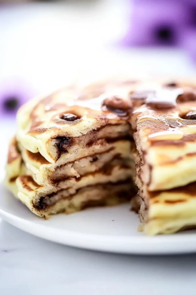 Cinnamon Roll Pancakes