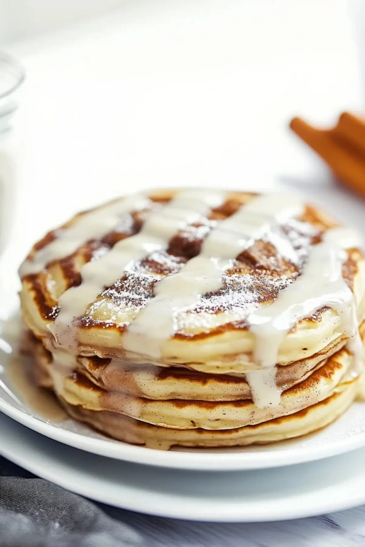 Cinnamon Roll Pancakes