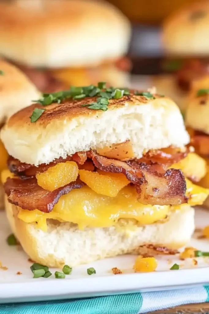 Crack Breakfast Sliders