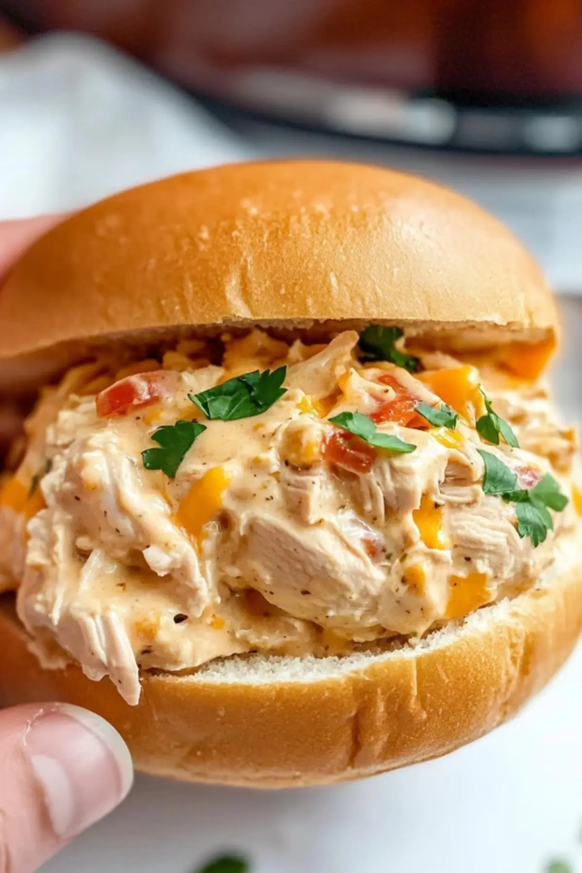 Creamy Crockpot Crack Chicken