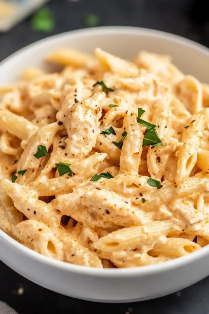 Crock Pot Cajun Chicken Pasta
