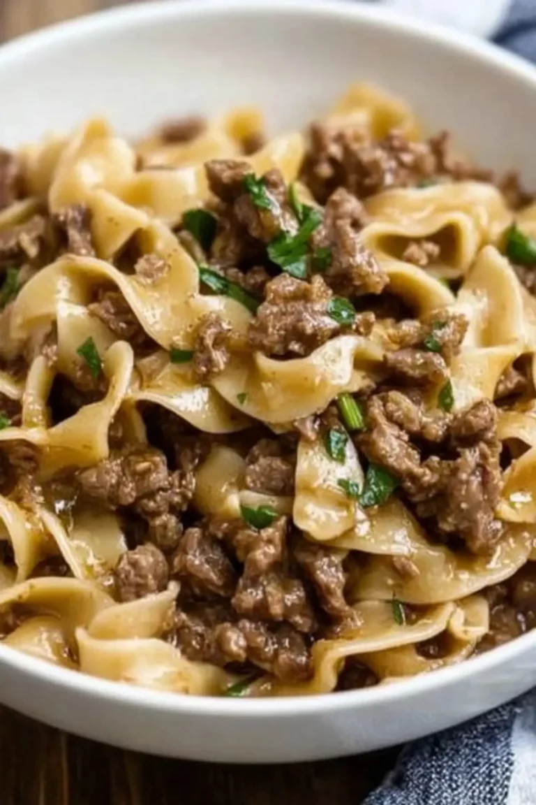Easy Beef and Noodles