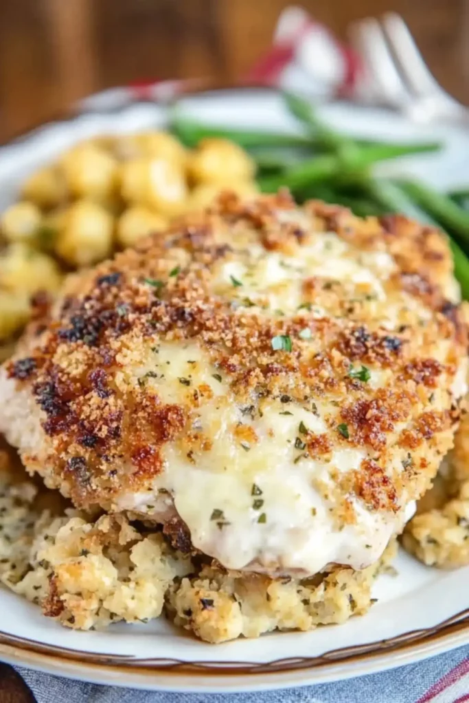 Longhorn Garlic Parmesan Crusted Chicken