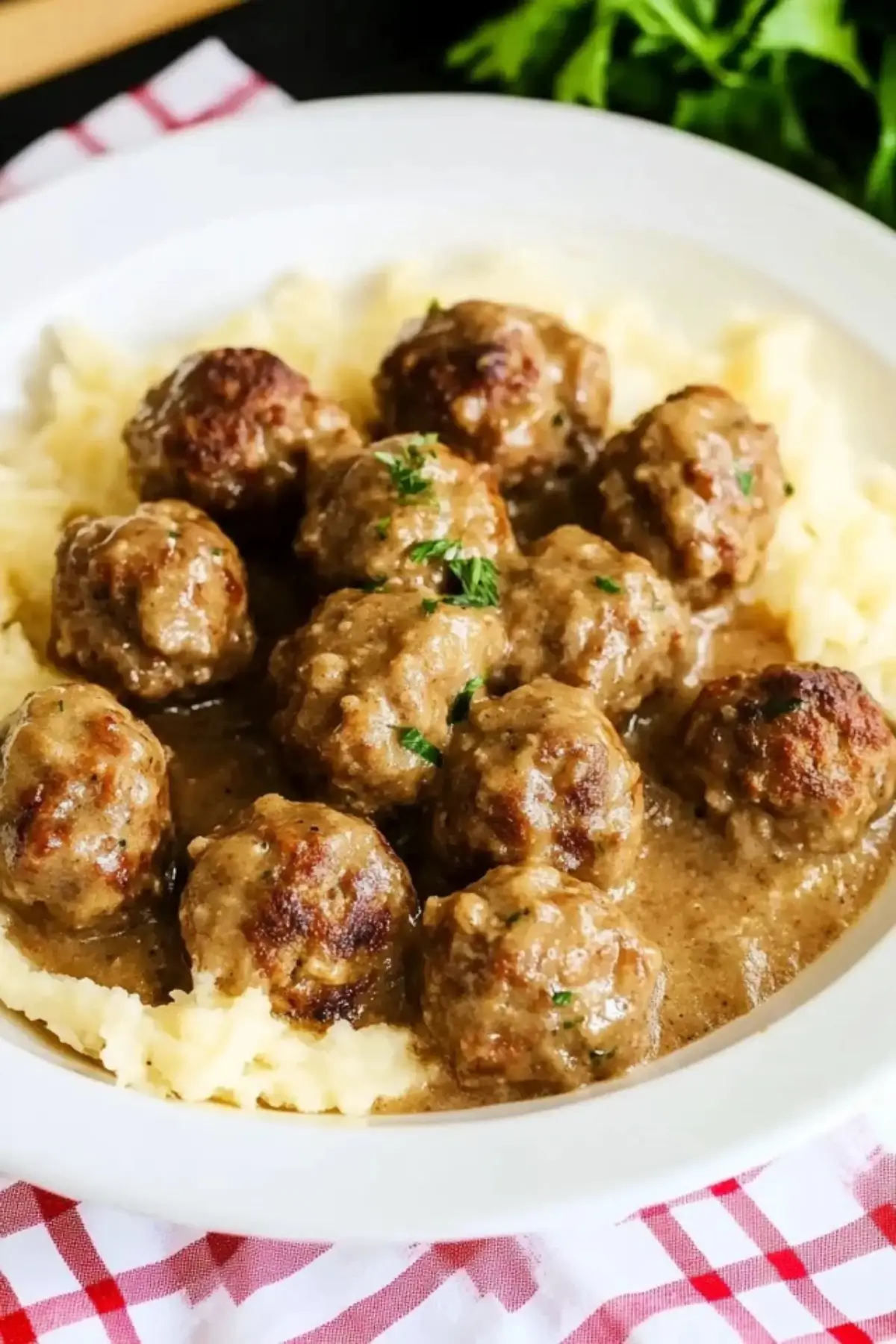 Swedish Meatballs in the Crockpot