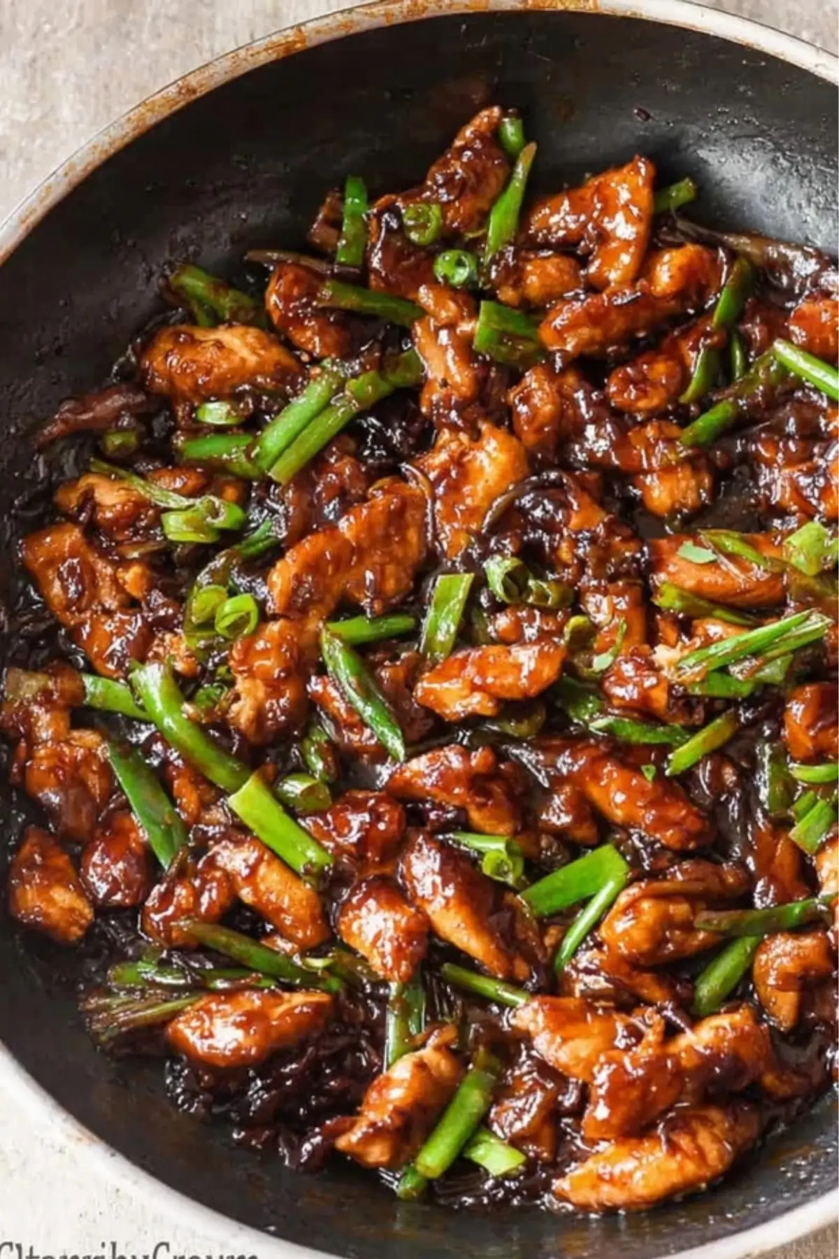 20 Minutes Sweet Savory Mongolian Chicken Recipe