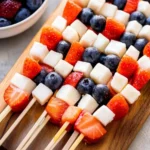 4th of July Fruit Kabobs