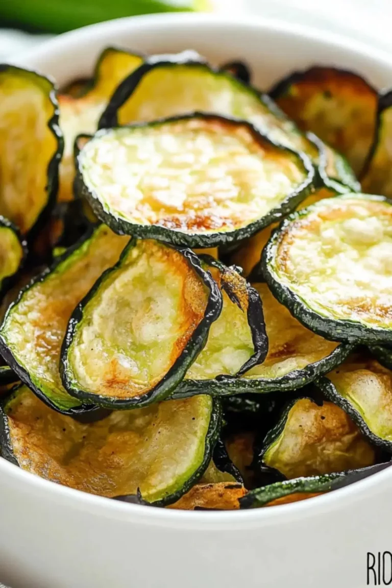 Air Fryer Zucchini Chips