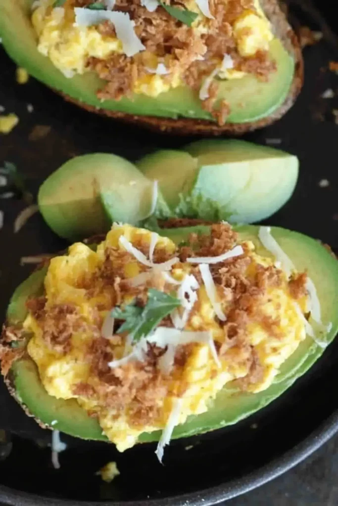 Avocado Toast with Scrambled Egg