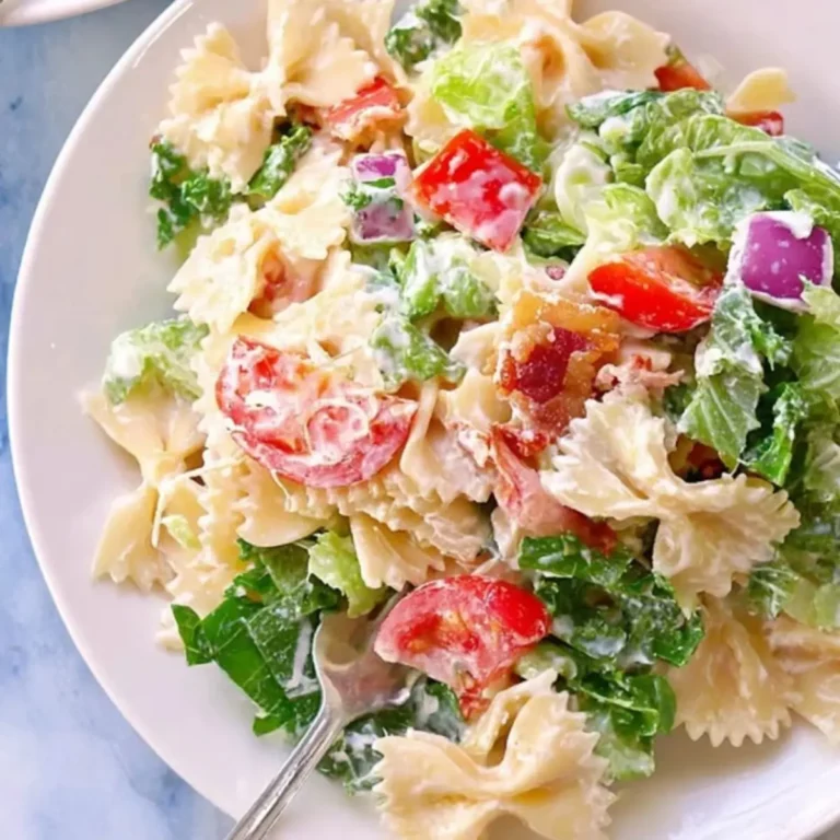 BLT Pasta Salad Recipe