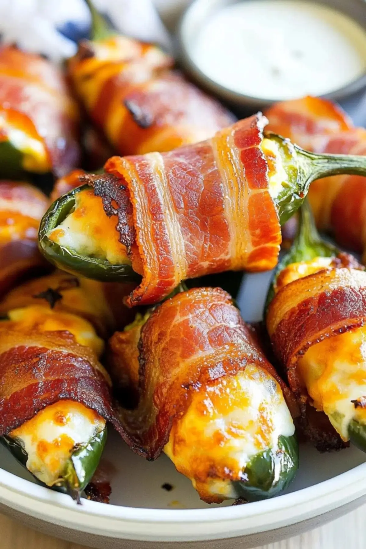 Bacon Wrapped Jalapeno Poppers