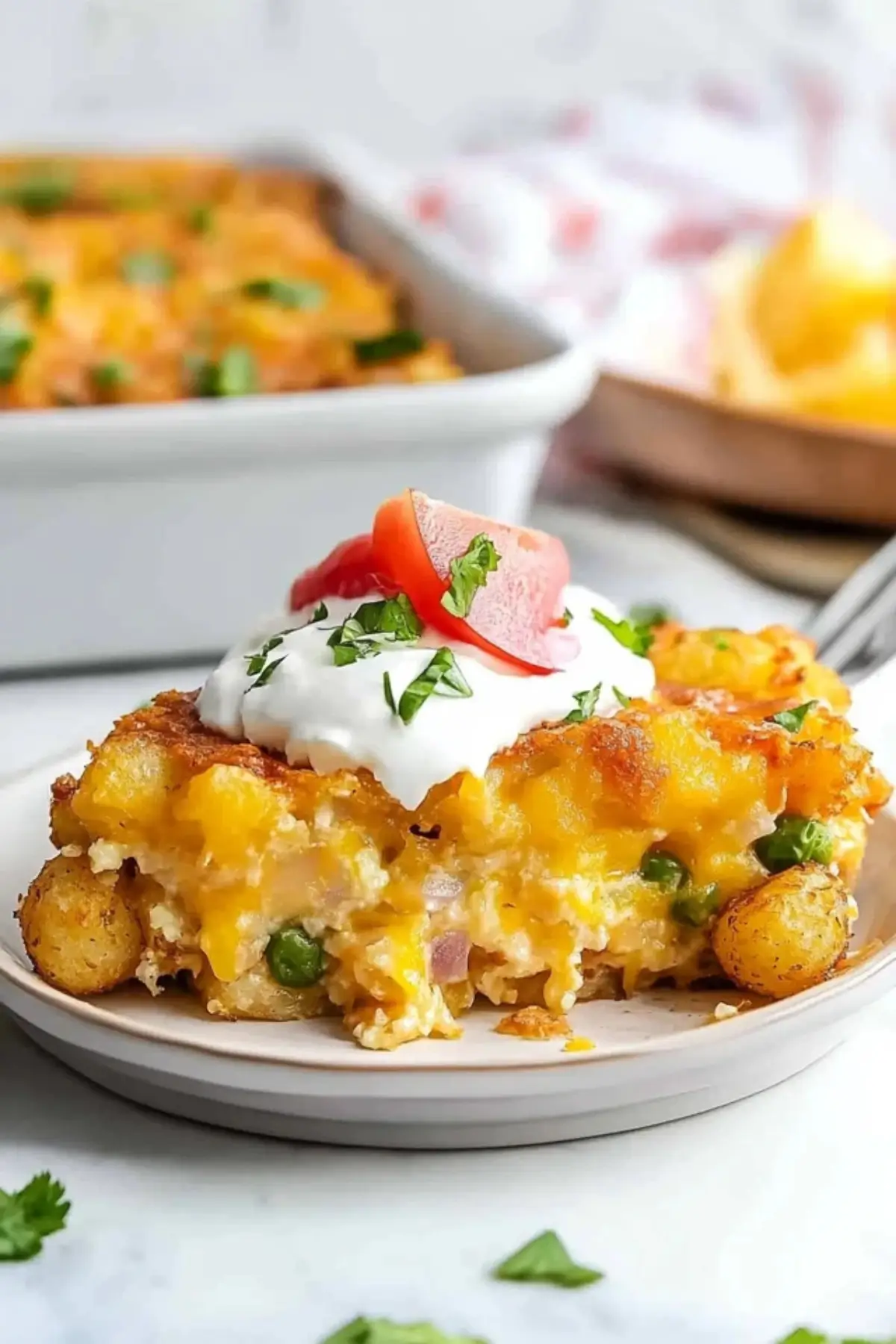 Breakfast Casserole with Tater Tots