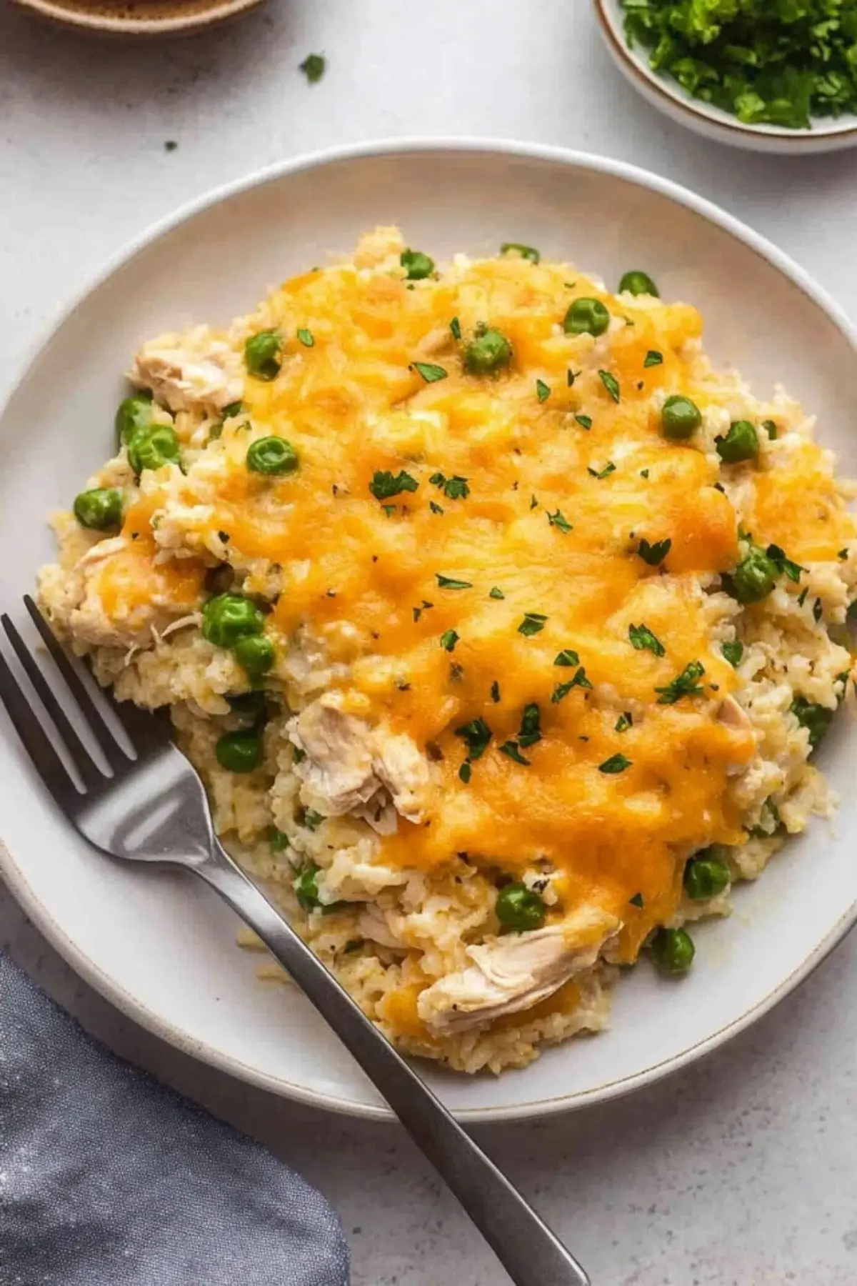 Cheesy Chicken and Rice Casserole