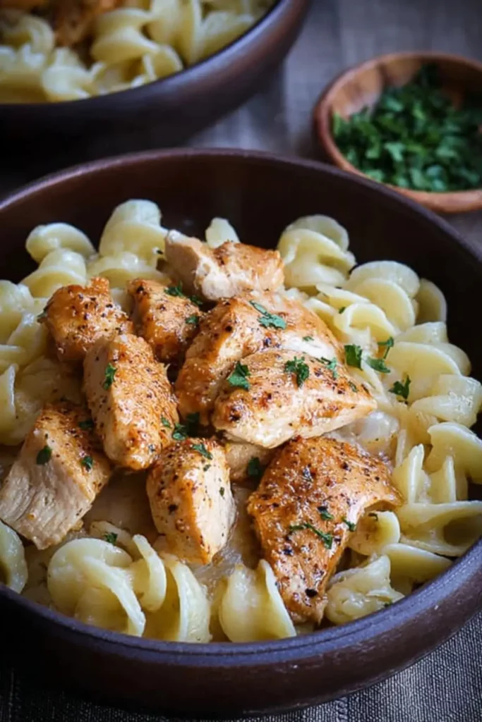 Chicken and Buttered Noodles