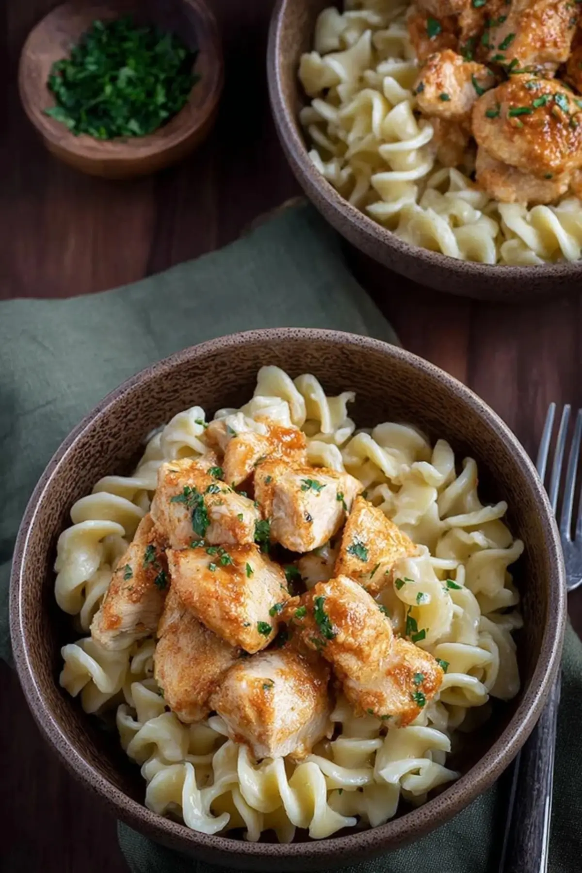 Chicken and Buttered Noodles