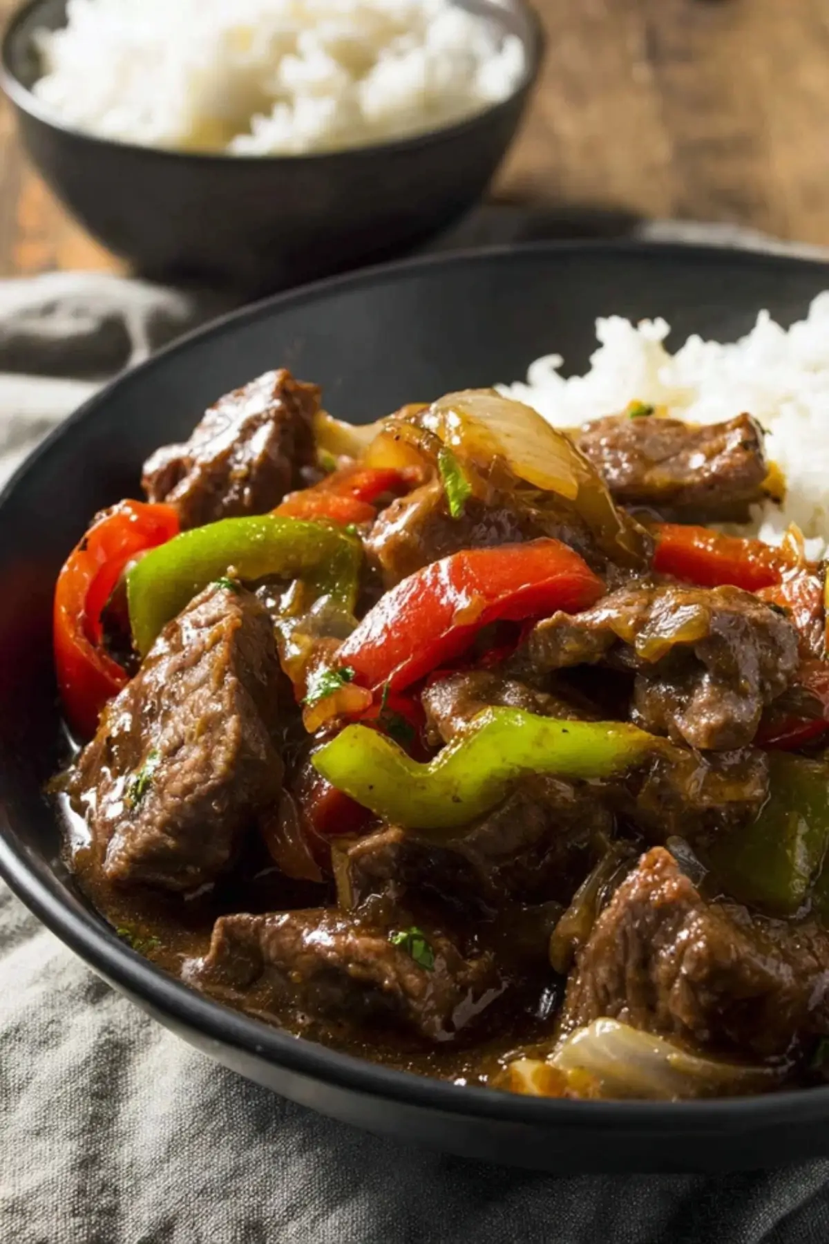 Crockpot Pepper Steak Recipe