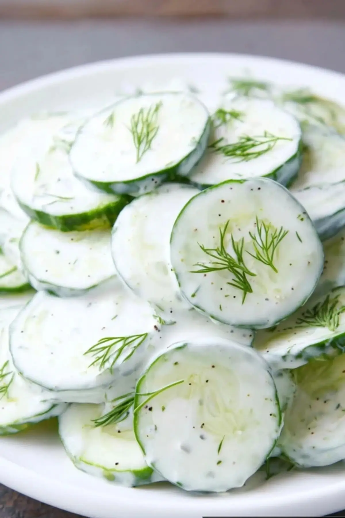 Dill Cucumber Salad