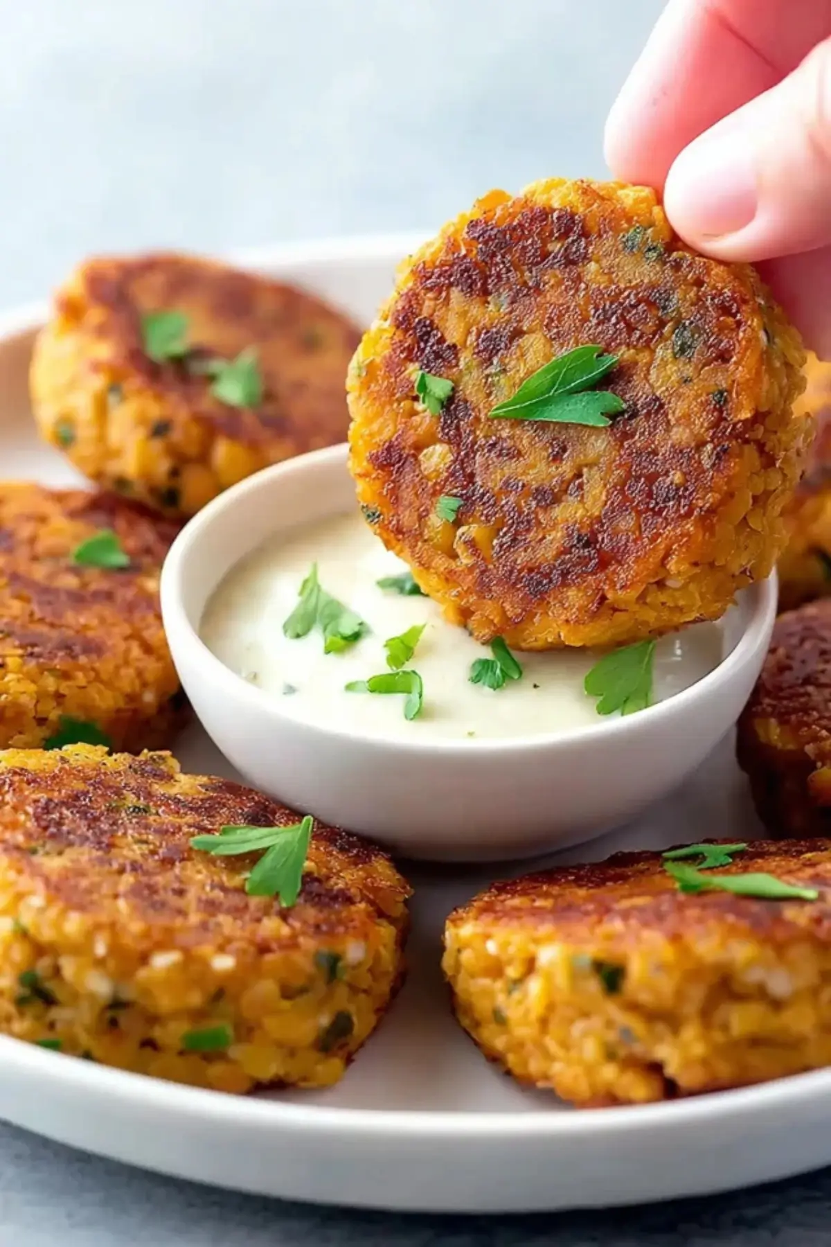 Flavorful Chickpea Fritters