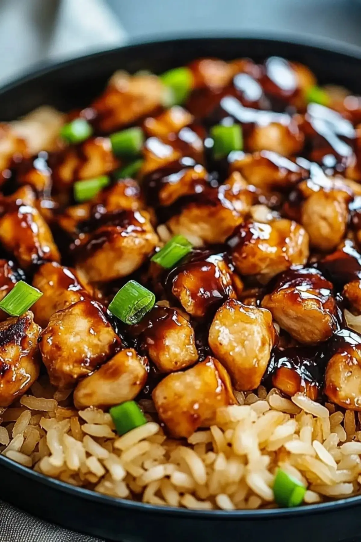 Honey BBQ Chicken Rice