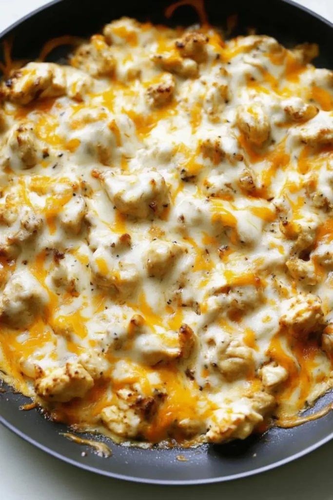 Keto Buffalo Chicken Skillet