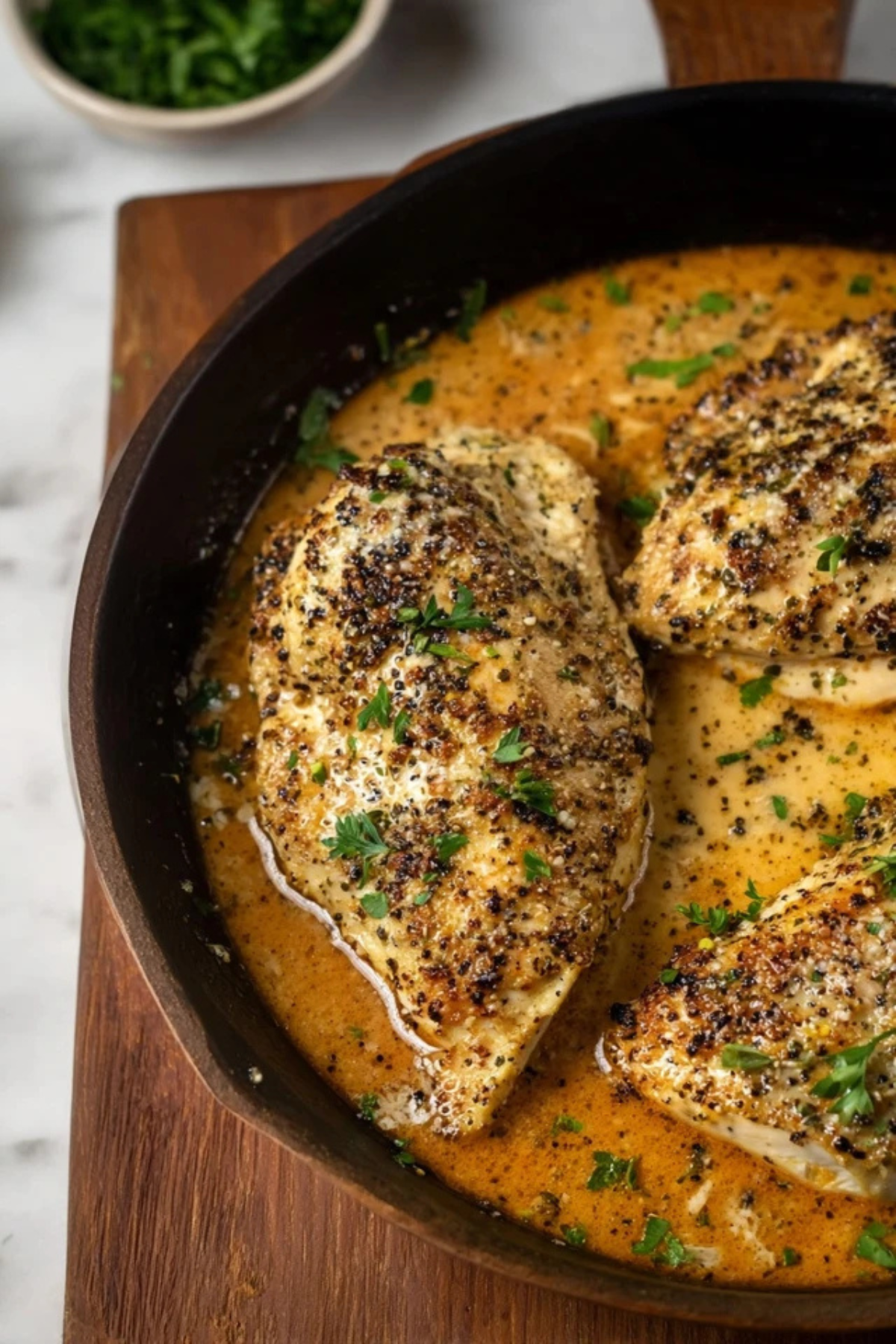 Keto Garlic Parmesan Chicken Recipe