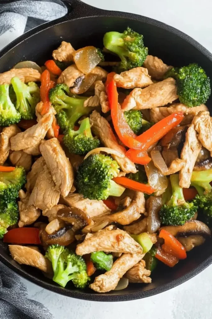 Keto Low Carb Chicken Stir Fry