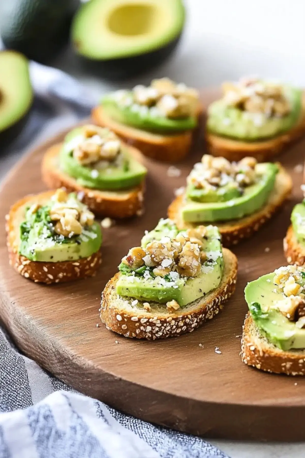 Miniature Avocado Toasts
