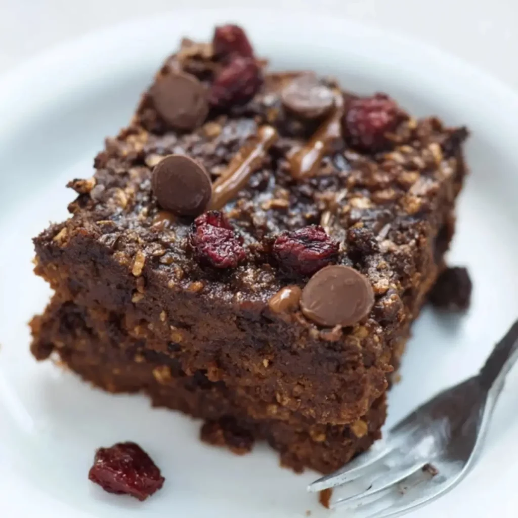 Oatmeal Breakfast Brownies