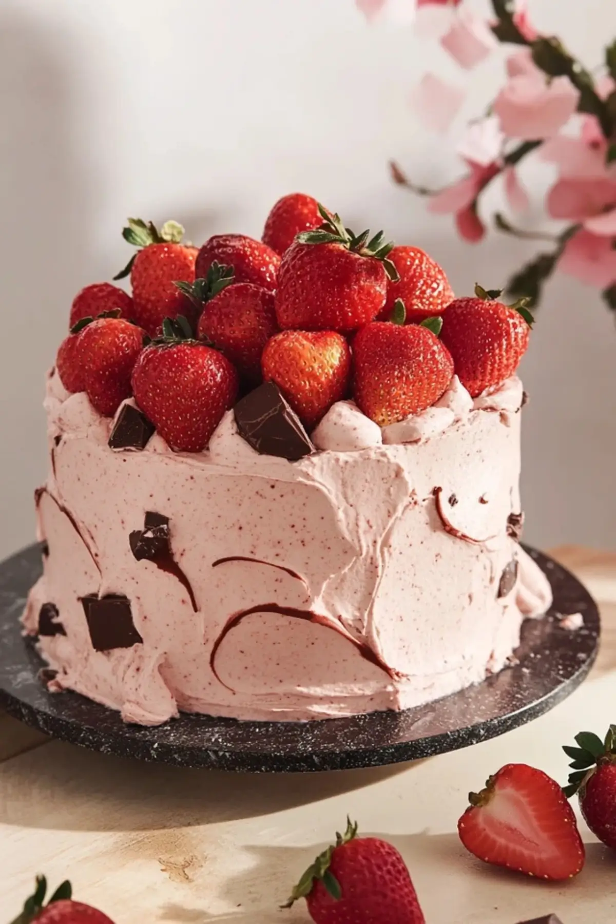 Strawberry Chocolate Cake