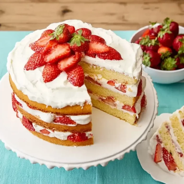 Strawberry Shortcake Cake Recipe