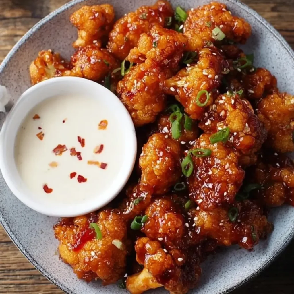 Sweet Chili Cauliflower Wings Recipe