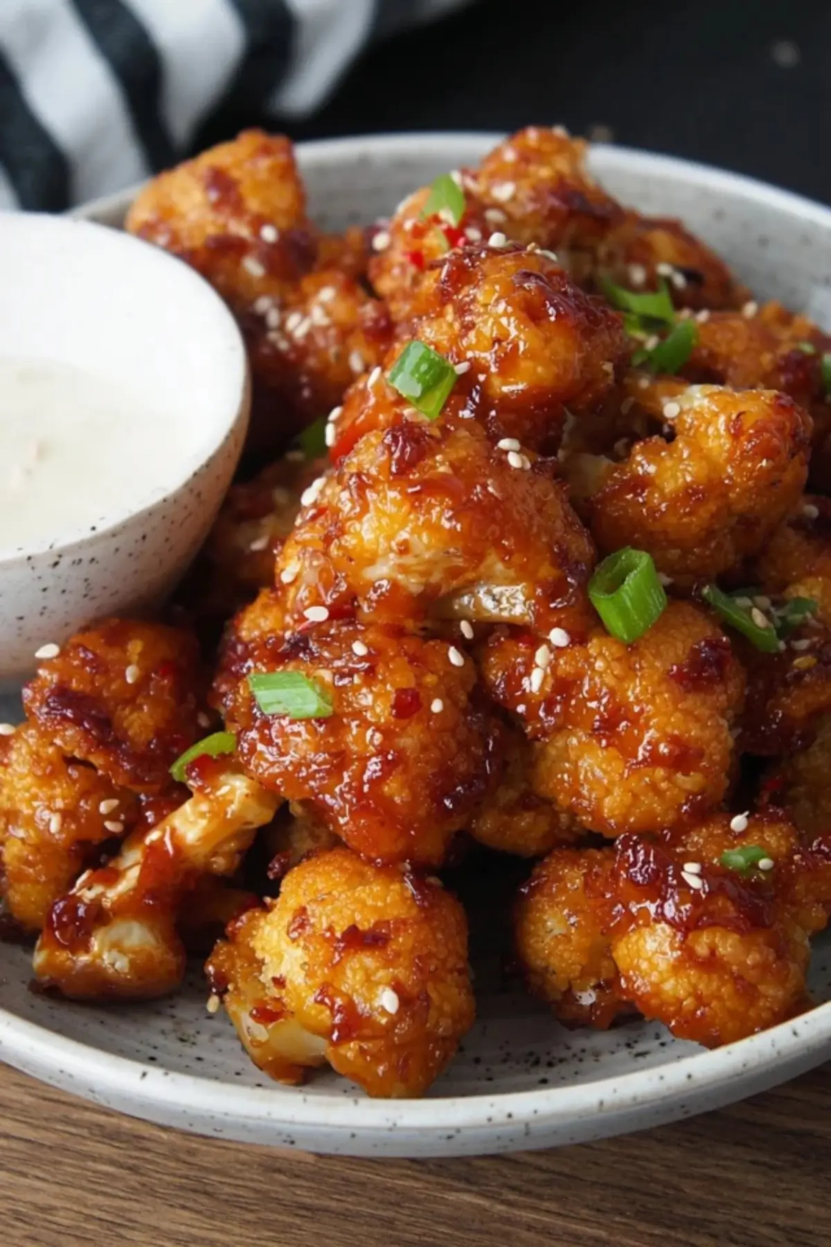 Sweet Chili Cauliflower Wings Recipe