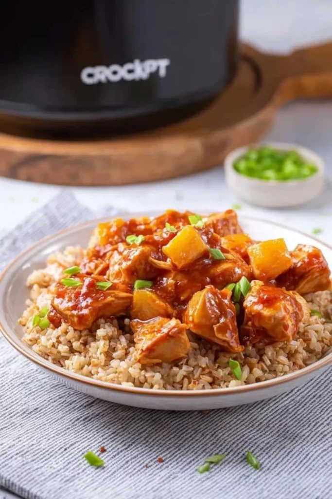 Sweet Hawaiian Crockpot Chicken Recipe