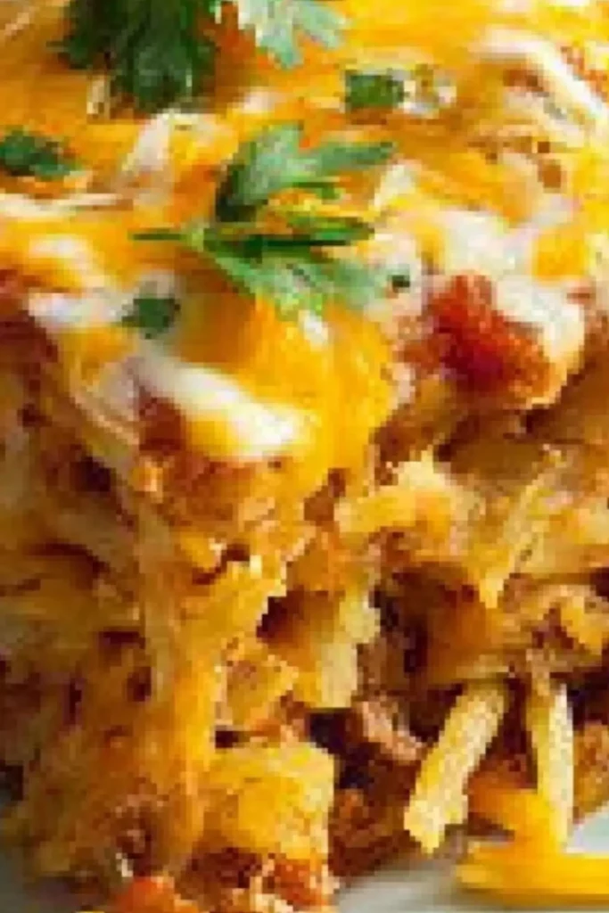 Taco Crock Pot Hashbrown Casserole