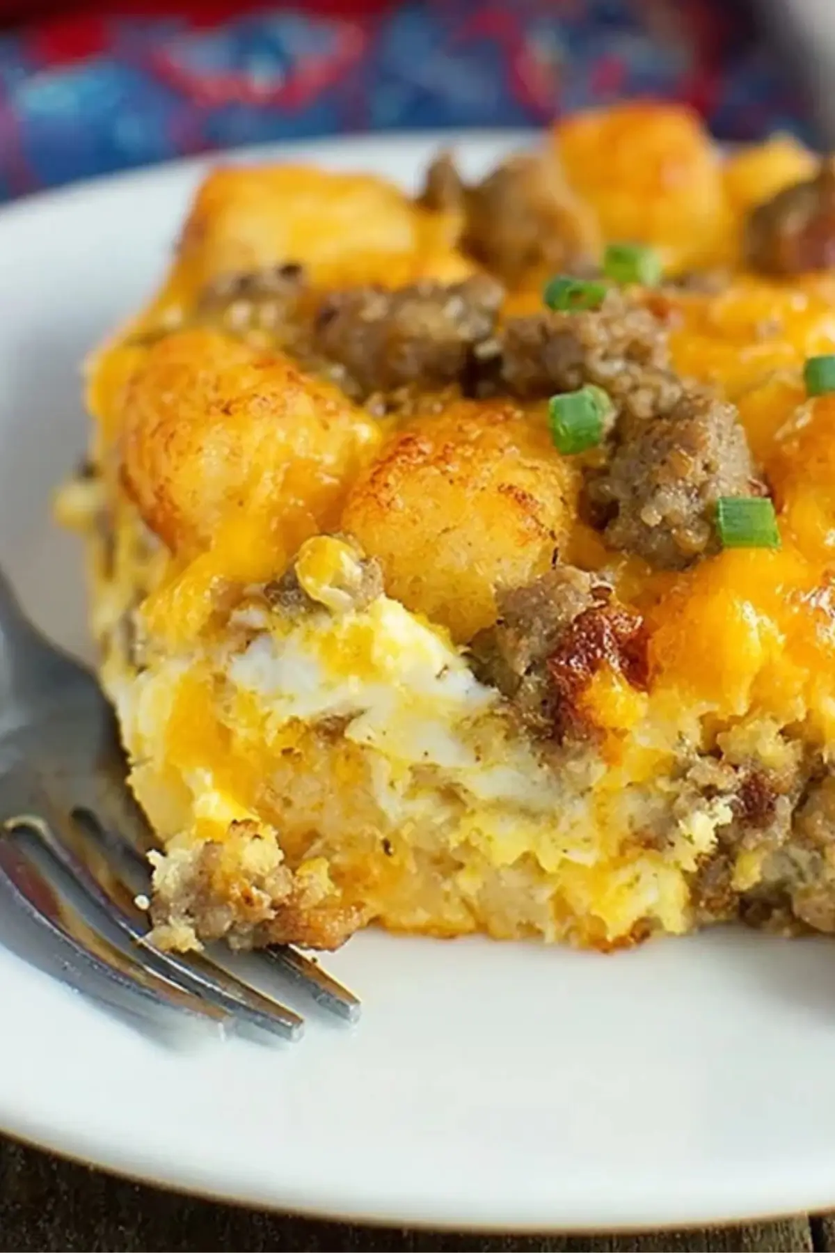 Tater Tot Sausage Breakfast Casserole