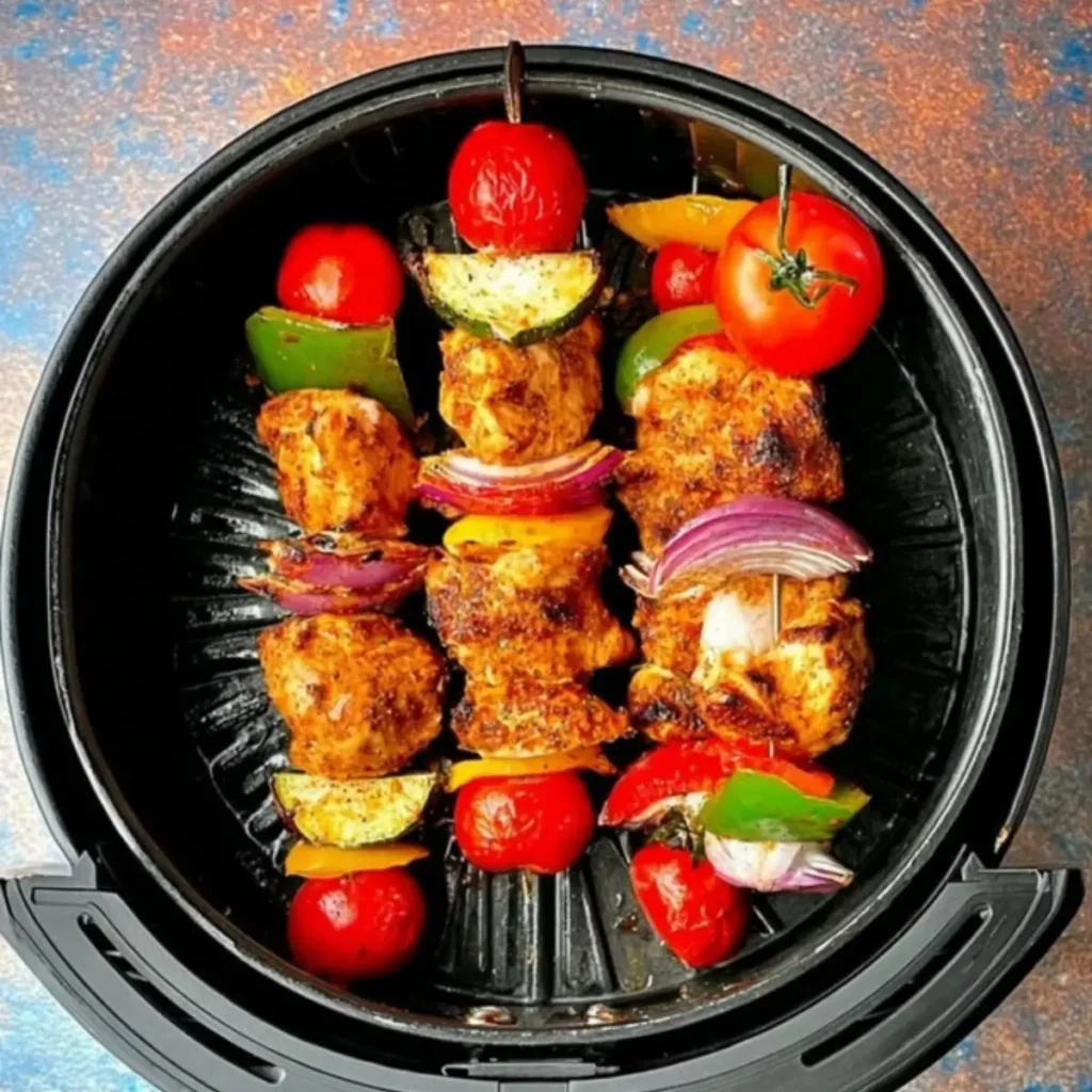 Air Fryer Chicken Kebabs
