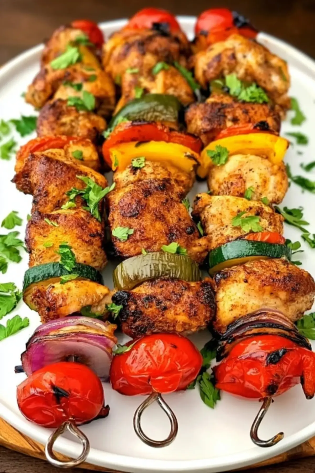 Air Fryer Chicken Kebabs