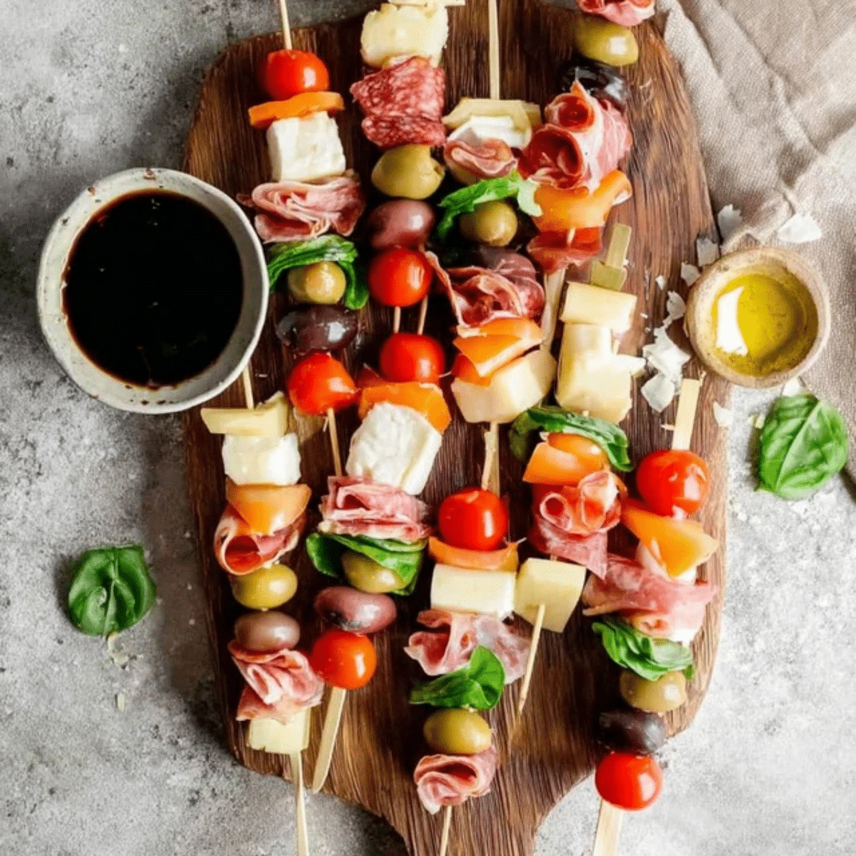 Antipasto Skewers