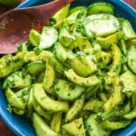 Avocado Cucumber Salad