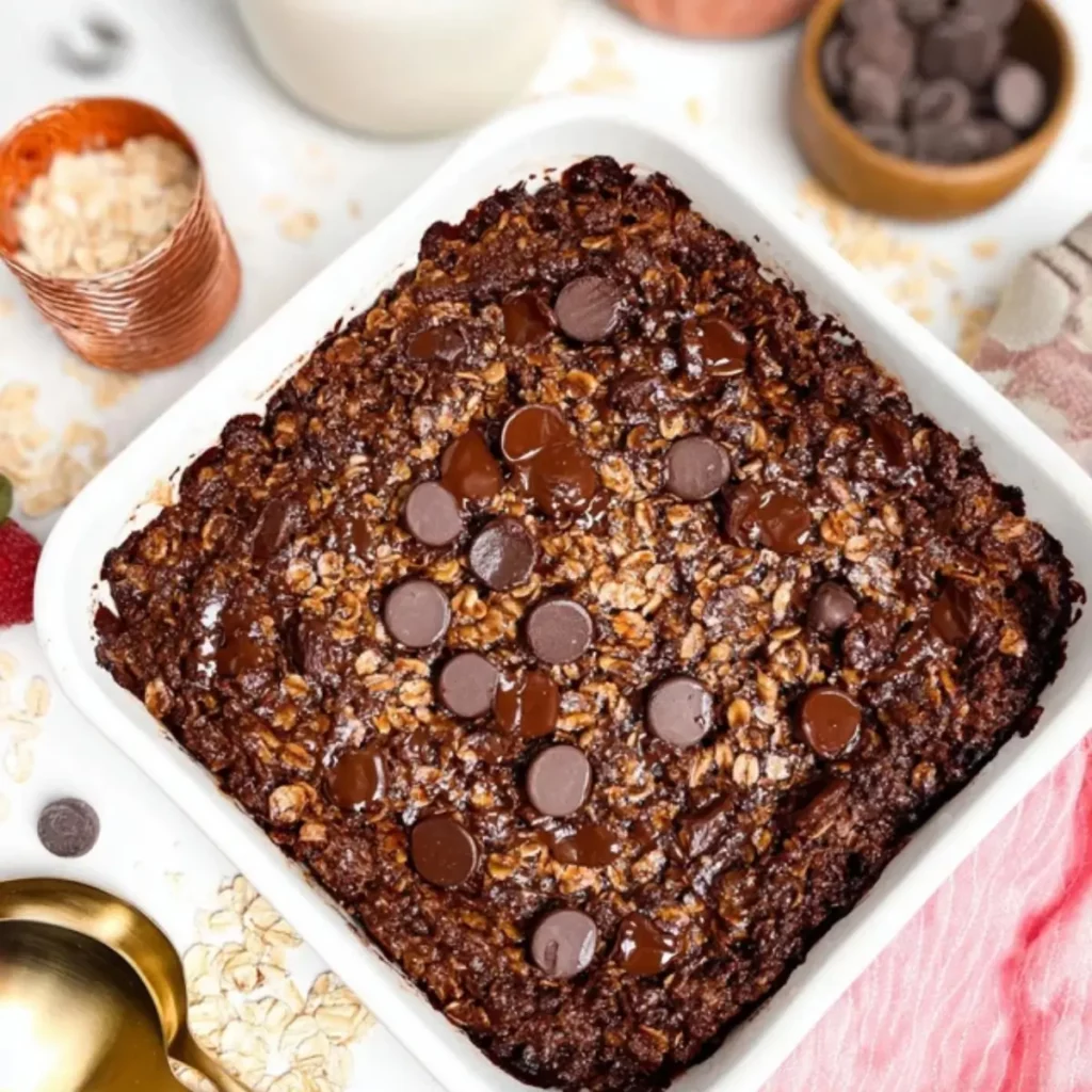 Brownie Baked Oatmeal