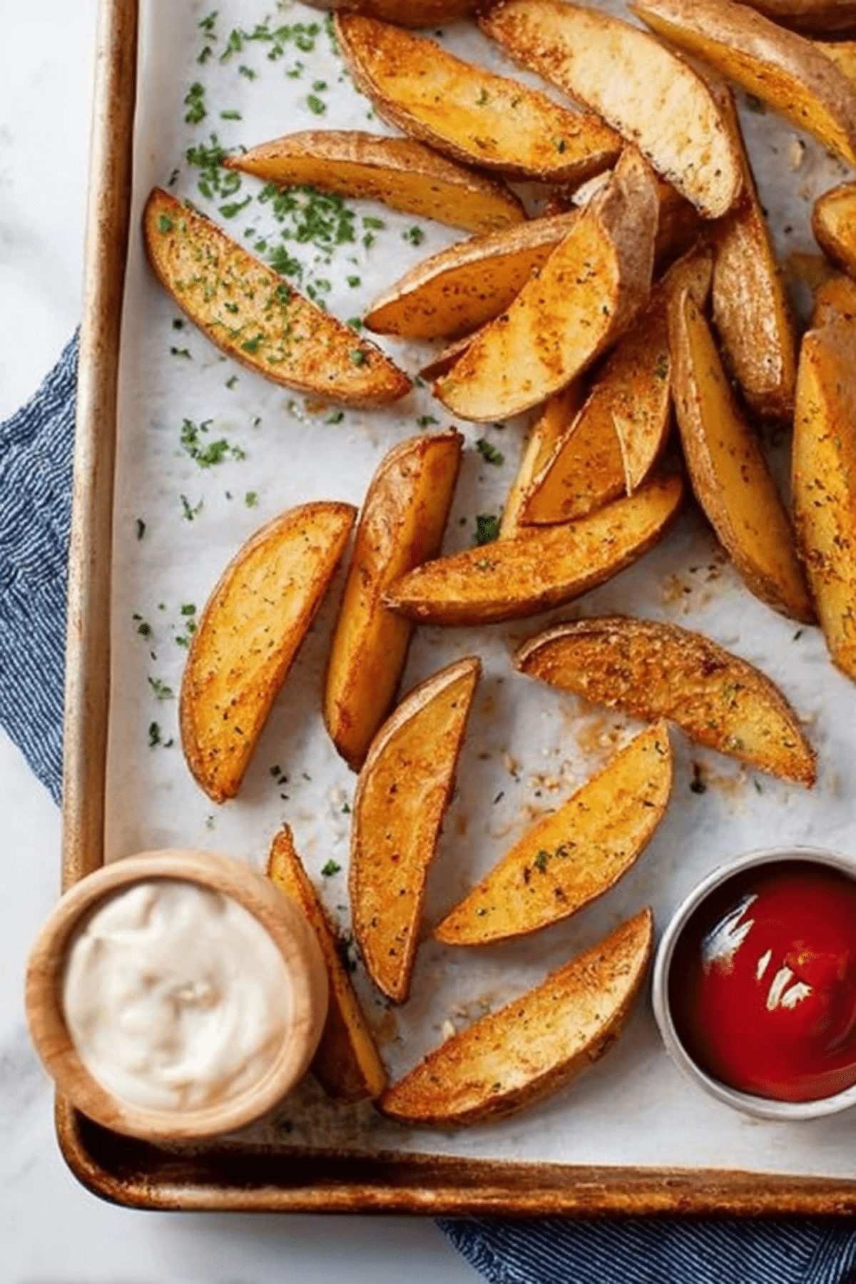 Baked Potato Wedges