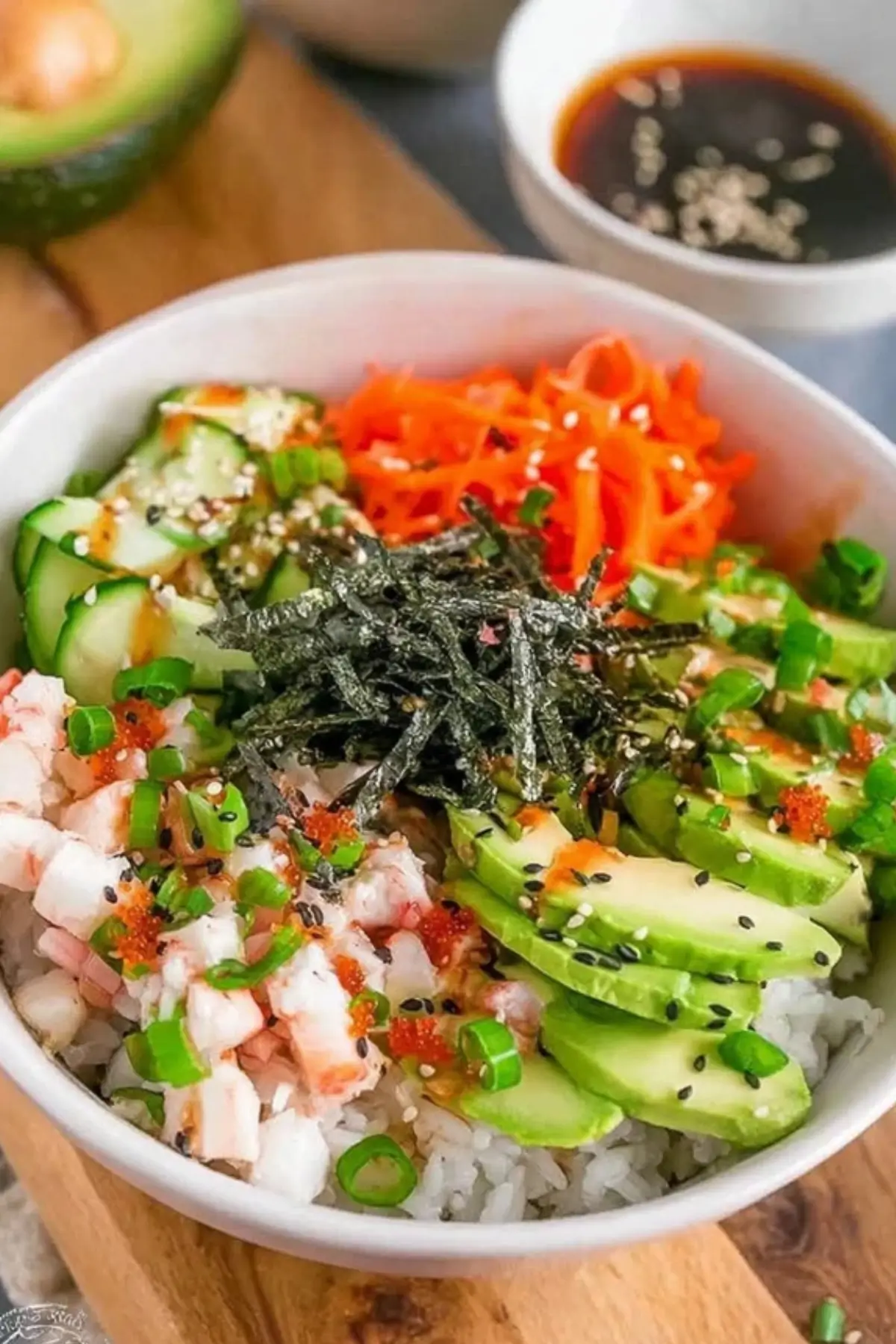 California Roll Sushi Bowls