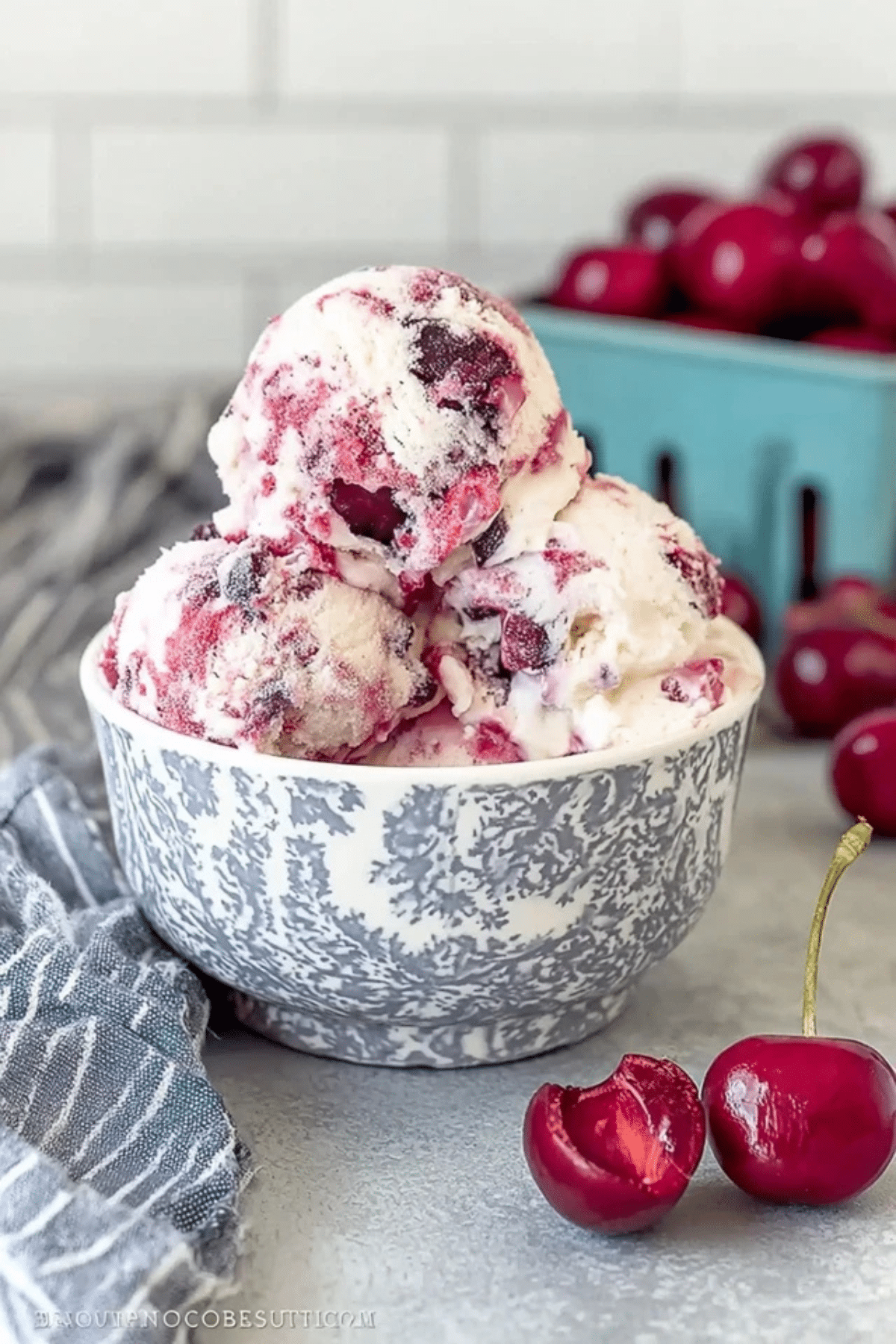 Cherry Vanilla Ice Cream Recipe