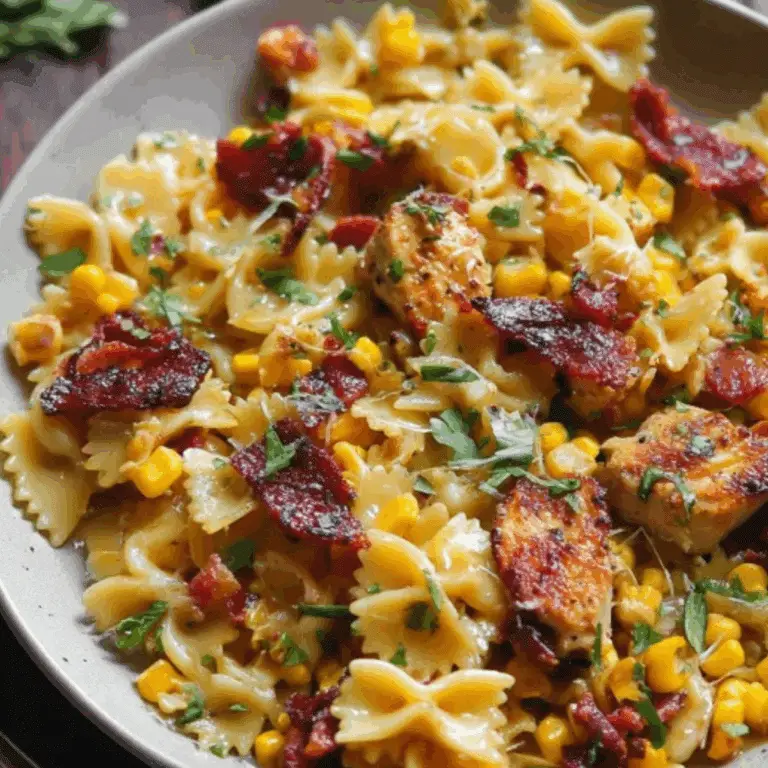 Chicken and Corn Pasta