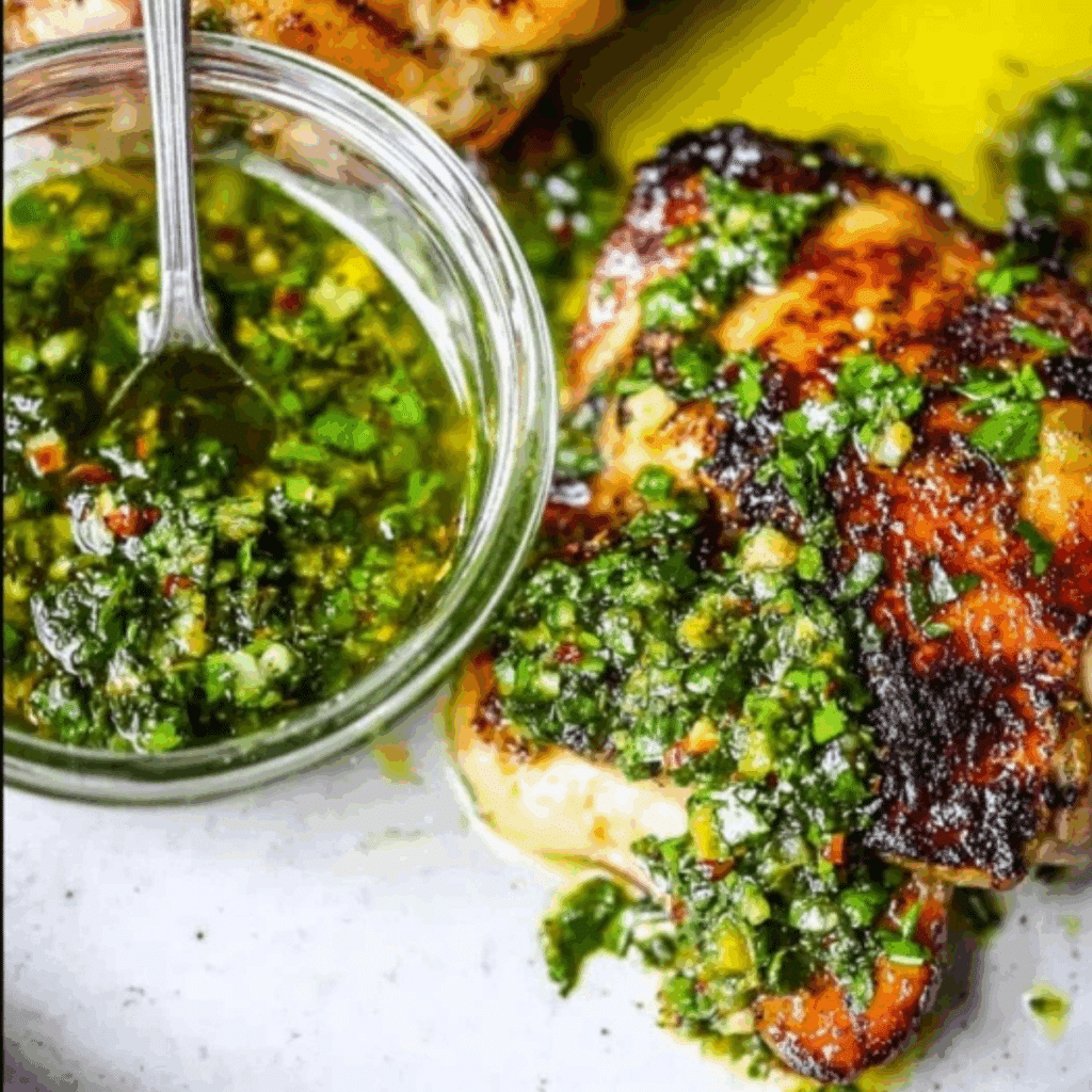 Chimichurri Chicken Thighs