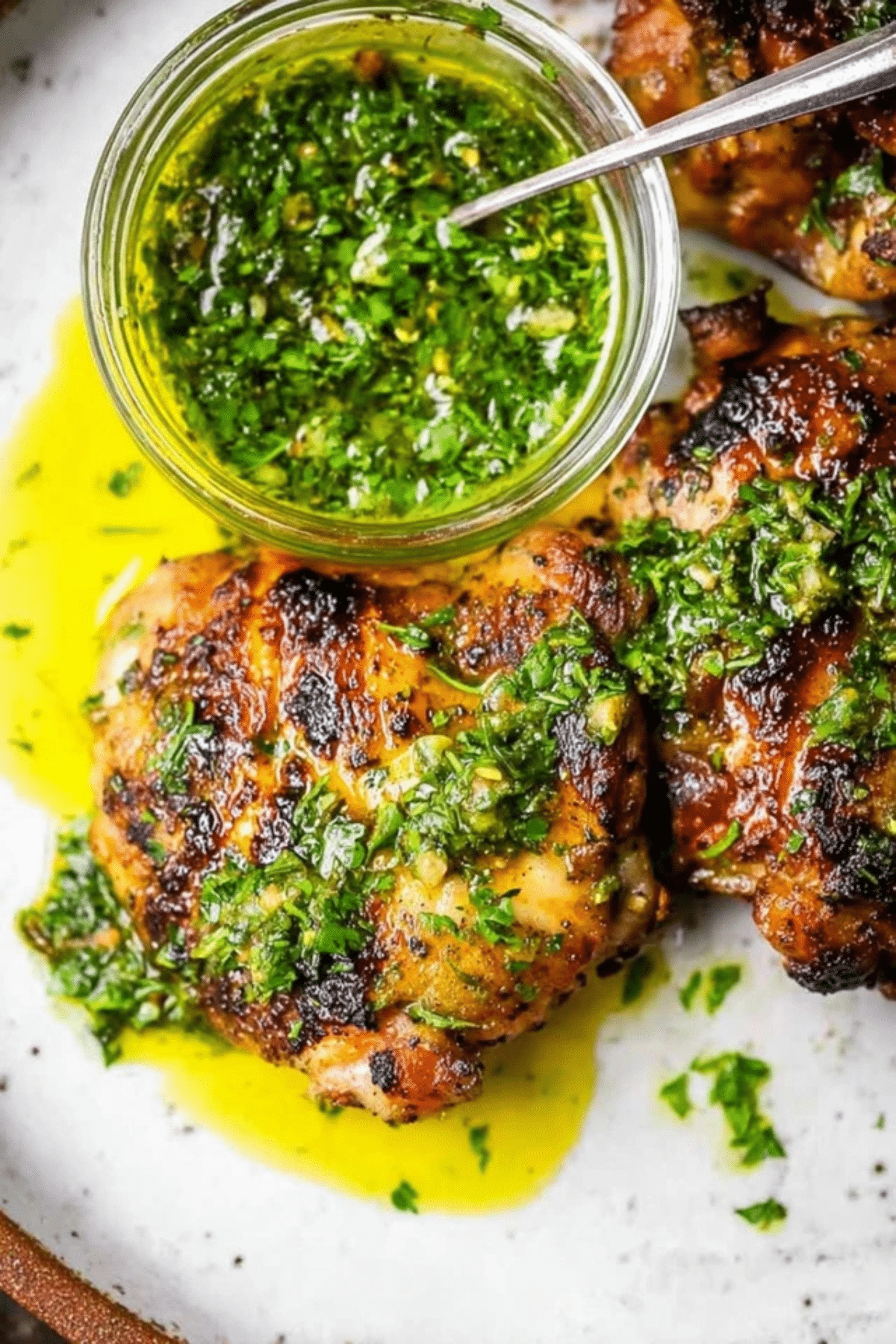 Chimichurri Chicken Thighs