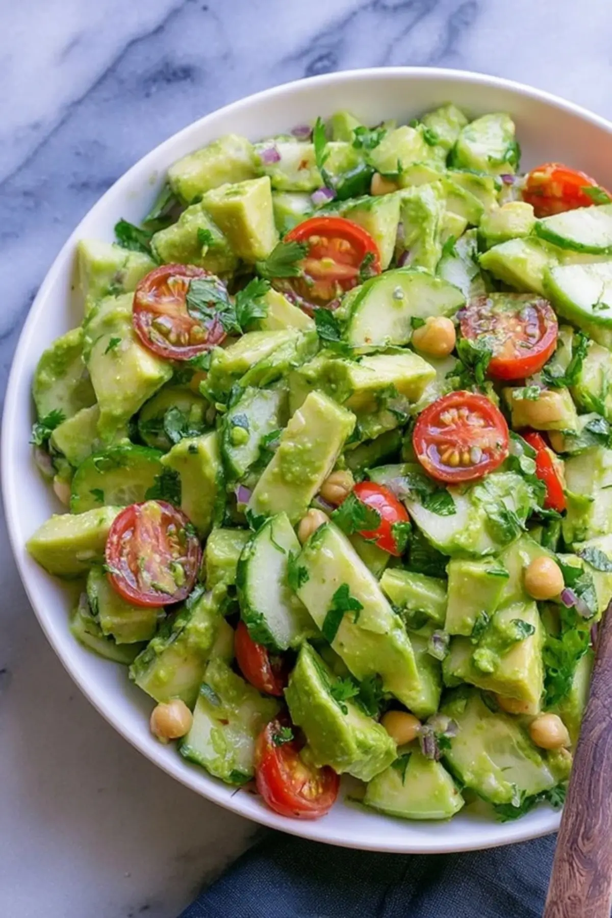 Cilantro Lime Cucumber Salad